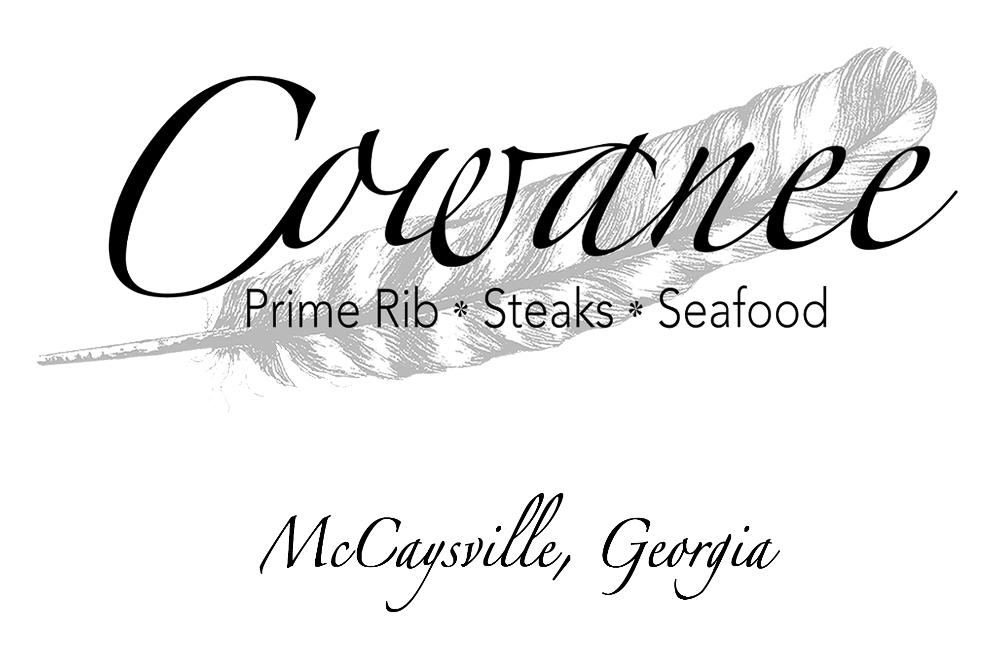Cowanee Restaurant, McCaysville, Georgia Logo